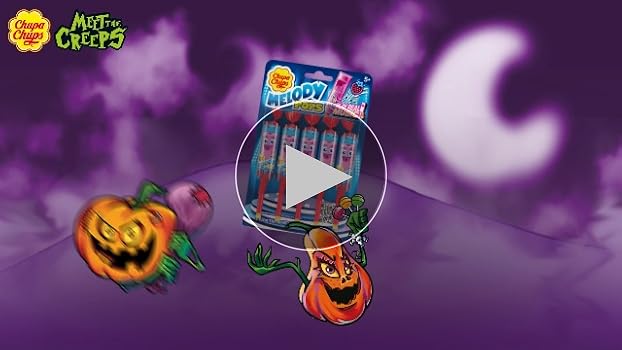 Amazon.com : Chupa Chups Melody Pop Holiday Candy, Strawberry